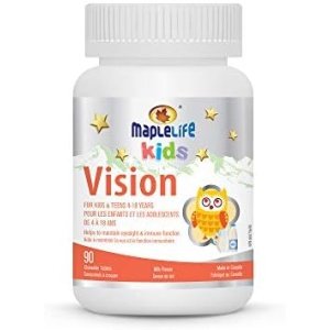 MapleLife Vision Chewables for Kids and Adolescents, Milk Flavour