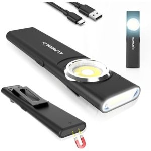 klarus E5 Pocket Flashlight, Rechargeable EDC Flashlight, Super Slim